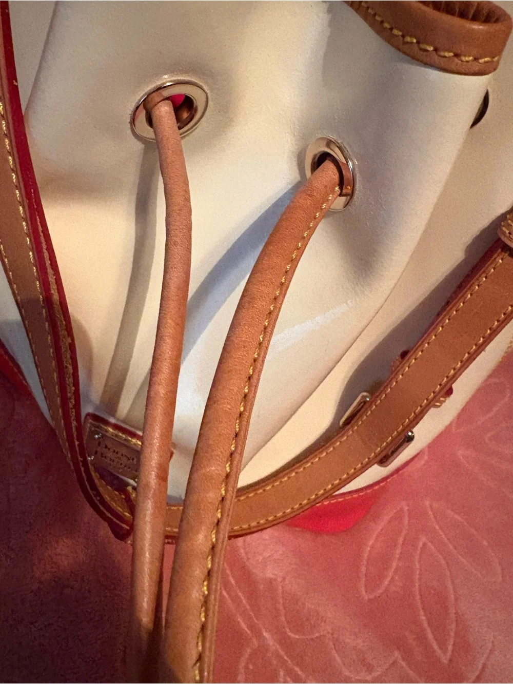 Dooney & Bourke Patent Leather Drawstring Bucket Bag ( Send Best Offer)